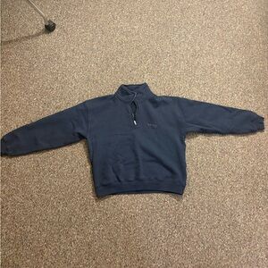 Madhappy Dark Blue Zip Up Sweater
